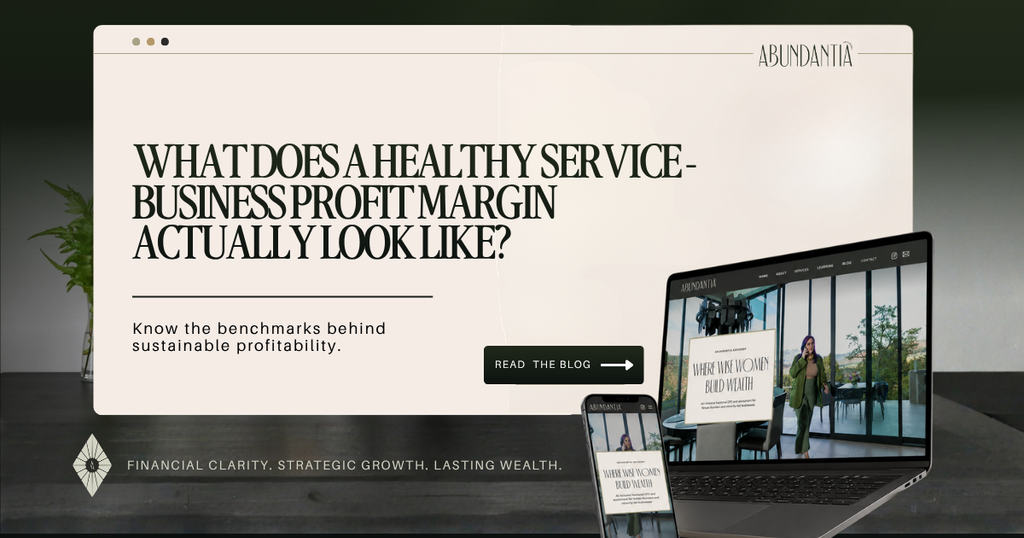 What Does a Healthy Profit Margin Look Like in a Service Business?
